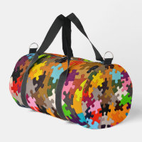 Colourful Jigsaw Puzzle Pieces