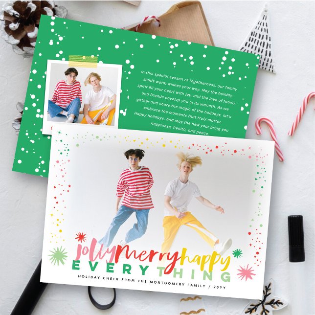 Colourful Jolly Merry Happy Everything Holiday (Creator Uploaded)