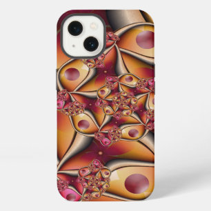 Colourful Joy Abstract Red Orange Fantasy Fractal iPhone 13 Case