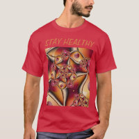 Colourful Joy Abstract Red Orange Fantasy Fractal