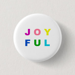 Colourful Joyful Christmas Pin