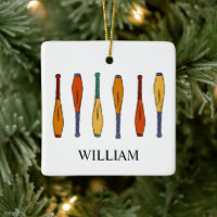 Colourful Juggling Clubs Jugglers Personalised