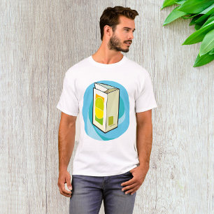 Colourful Juice Carton Modern Minimal  T-Shirt