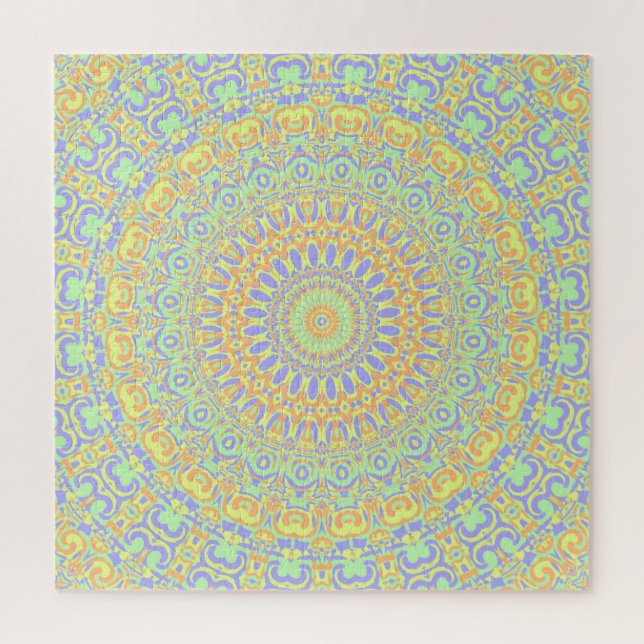 Colourful Kaleidoscope Jigsaw Puzzle (Vertical)