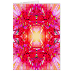Colourful kaleidoscope pattern