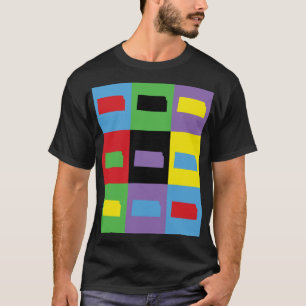 Colourful Kansas Pattern Pop Art T-Shirt