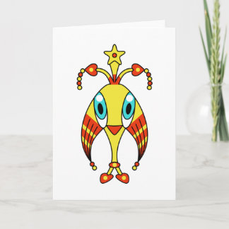 Colourful kawaii cute character greeting cards