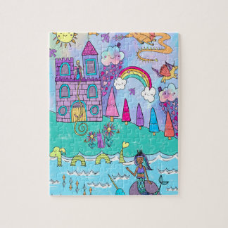 Colourful Kawaii Magical Fantasy Fairytale Puzzle