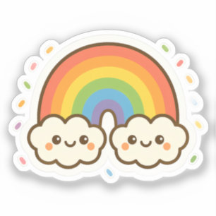 Colourful Kawaii Rainbow Pride