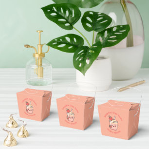 Colourful Kawaii Sweet yogurt Smoothies fruit Juic Favour Box