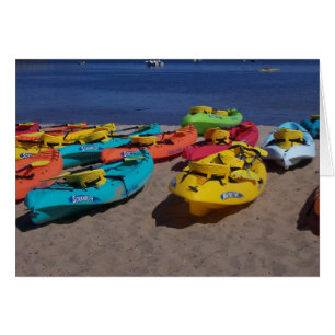 Colourful Kayaks