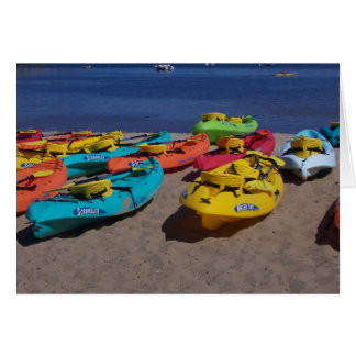 Colourful Kayaks