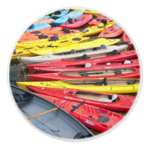Colourful Kayaks