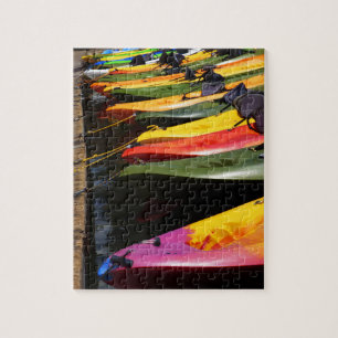 Colourful Kayaks jigsaw puzzle