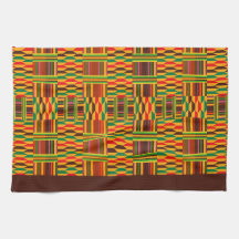 Colourful Kente Ethnic Pattern