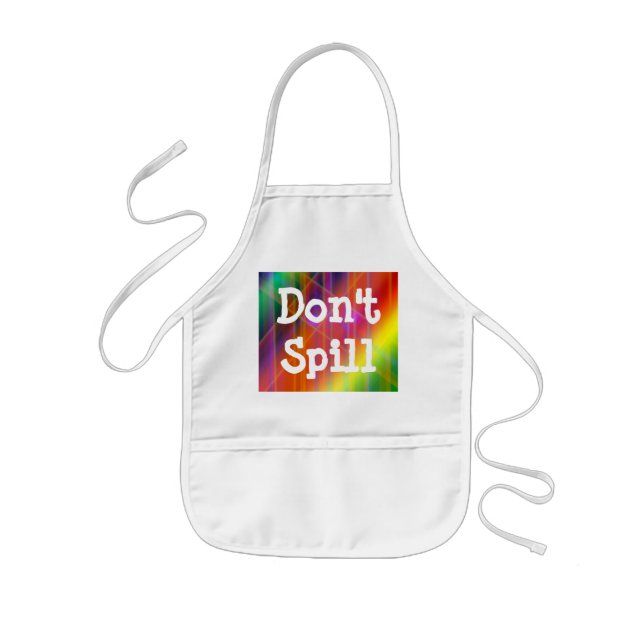 Colourful Kids Apron (Front)