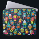 Colourful Kids Robot Laptop Sleeve<br><div class="desc">This is an awesome robot gift that makes the perfect gift.</div>