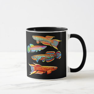 Colourful Killifishes Mug
