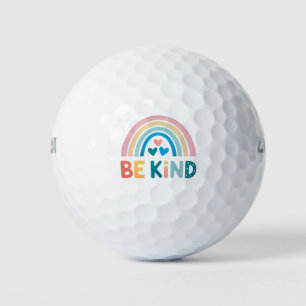 Colourful Kindness Rainbow Golf Balls