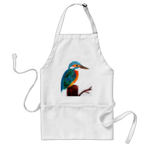 Colourful Kingfisher Bird Standard Apron