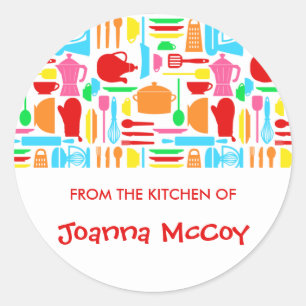 Colourful Kitchen From the Kitchen of Stickers