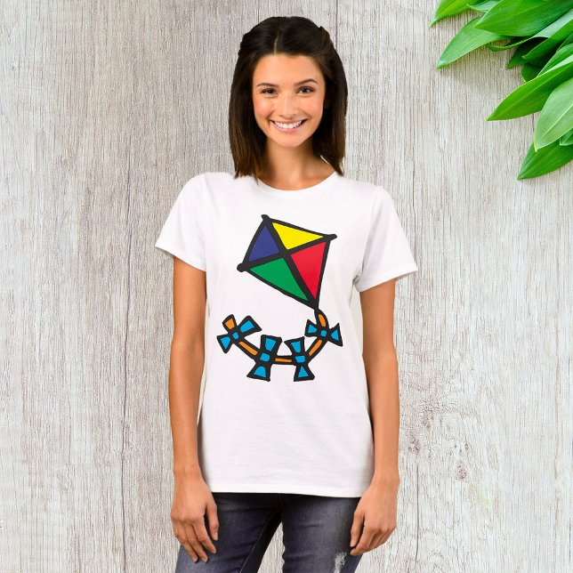 Colourful Kite T-Shirt (Creator Uploaded)