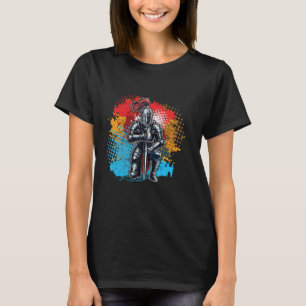 Colourful Knight Funny Mediaeval Knights Ren Faire T-Shirt