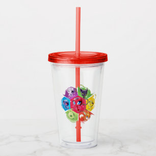 Colourful Kwamis Acrylic Tumbler
