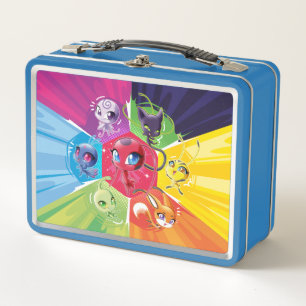 Colourful Kwamis Metal Lunch Box