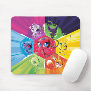Colourful Kwamis Mouse Mat