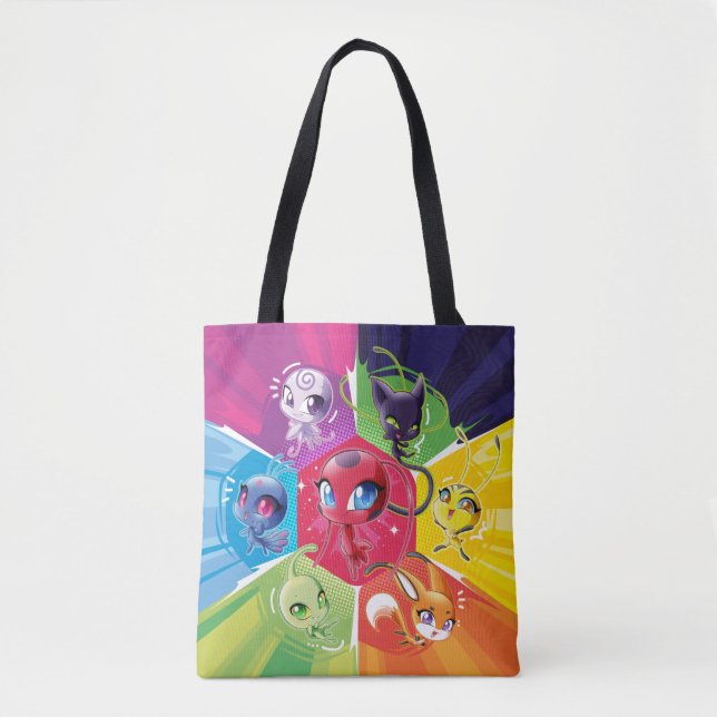 Colourful Kwamis Tote Bag (Front)