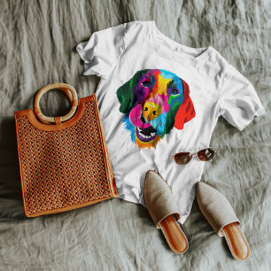 Colourful Labrador Retriever Dog T-Shirt