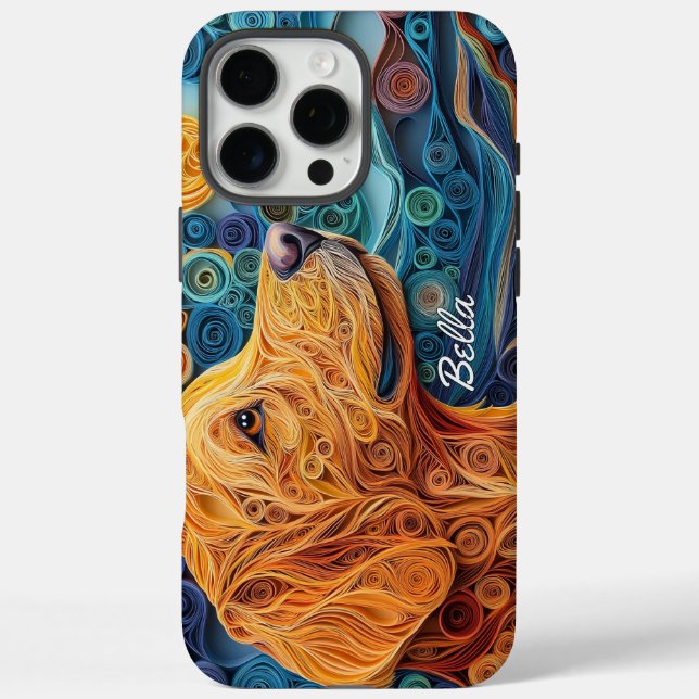 Colourful Labrador Retriever Portrait Case-Mate iPhone Case (Back)