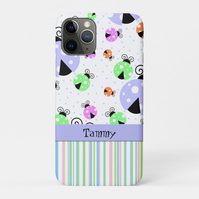 Colourful Ladybugs  Case-Mate iPhone Case (Back)