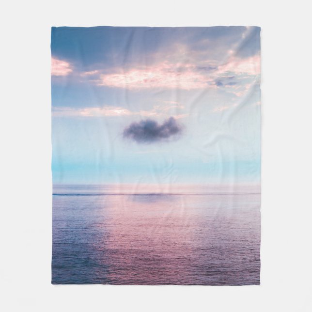 Colourful Landscape Fleece Blanket (Front)