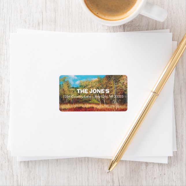 Colourful Landscape Label (Insitu)