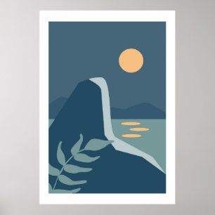  Colourful landscape poster