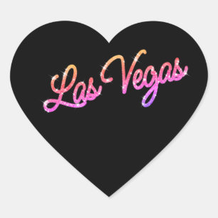 Colourful Las Vegas Sparkles Sticker