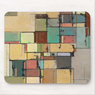 Colourful Lattice Abstract Mousepad