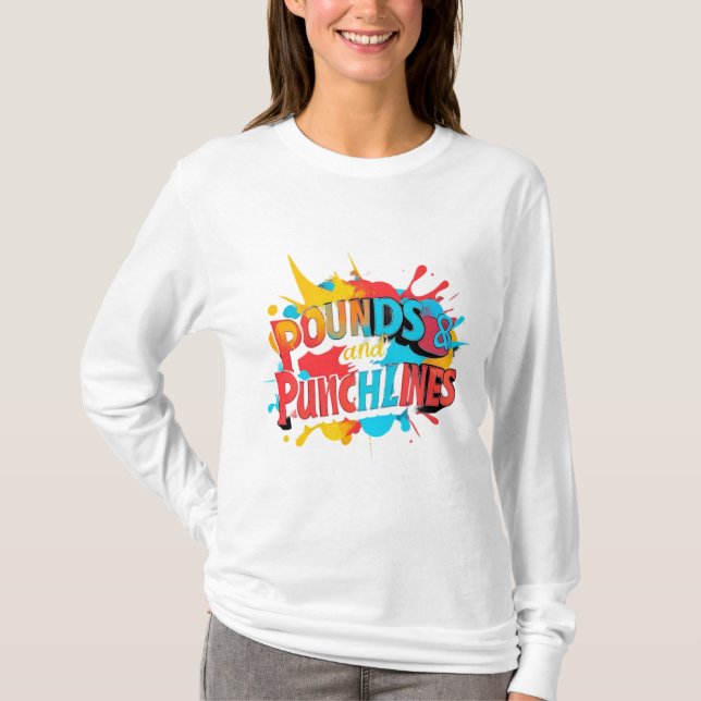  "Colourful Laughs" T-Shirt (Front)