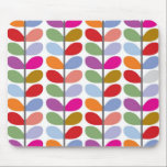 Colourful Leaf Pattern Mouse Mat<br><div class="desc">Colourful Leaf Pattern</div>