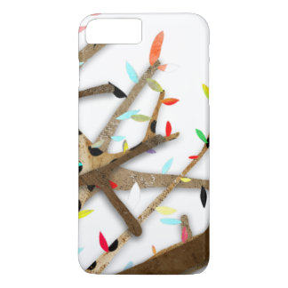 Colourful Leafs Cedar Wood iPhone 8 Plus/7 Plus Case