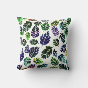 Colourful Leaves Cushion