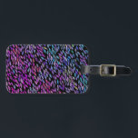 Colourful Leaves Feathers Watercolor Pattern Luggage Tag<br><div class="desc">Add some flair to your luggage with this pretty colourful Leaf pattern. Hand painted by me, for you! Check my shop for more colours and patterns, plus matching accessories like flip flops, totes, bathmats, towels, cosmetic pouches, mugs and shower curtains. You can always add your own text. Let me know...</div>