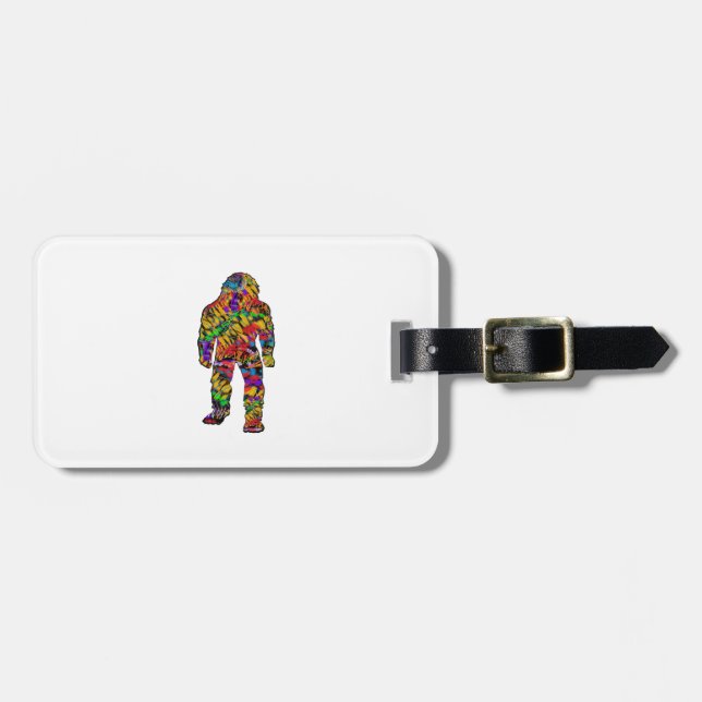 Colourful Legend Luggage Tag (Front Horizontal)