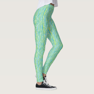 Colourful Leggings With Spandex for Tummy Control
