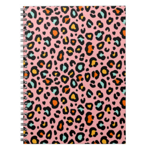 Colourful Leopard: Fashion Vintage Pattern Notebook