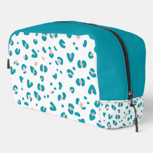 Colourful Leopard Pattern Dopp Kit