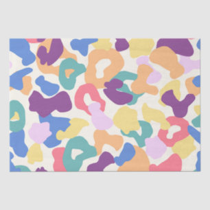 Colourful Leopard Pattern Tissue Paper