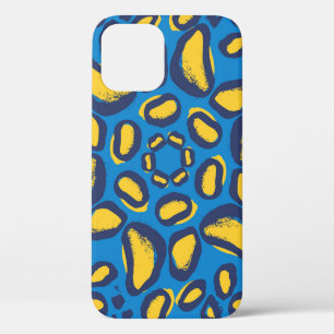 Colourful leopard print, seamless texture. iPhone 12 case
